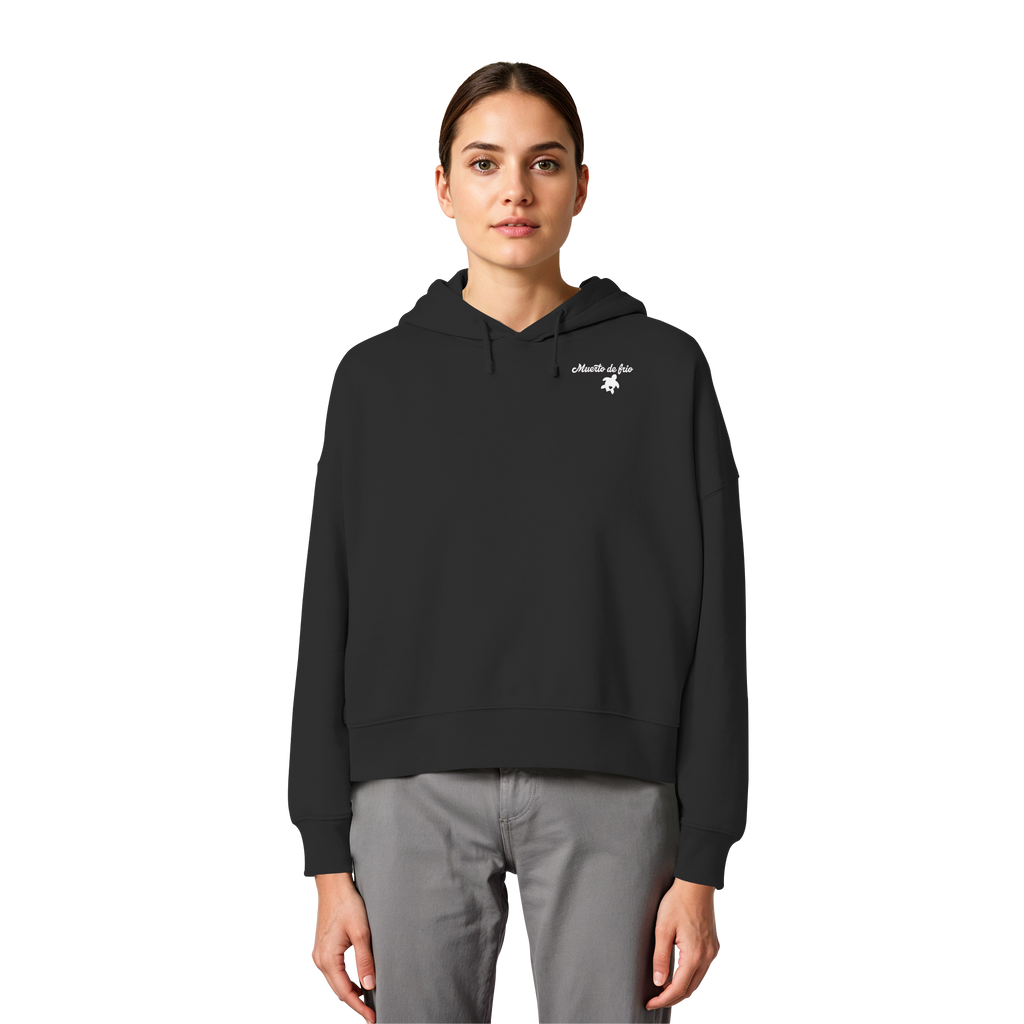 Camping Hoddie Women - Womens Organic Boxcut Hoodie
