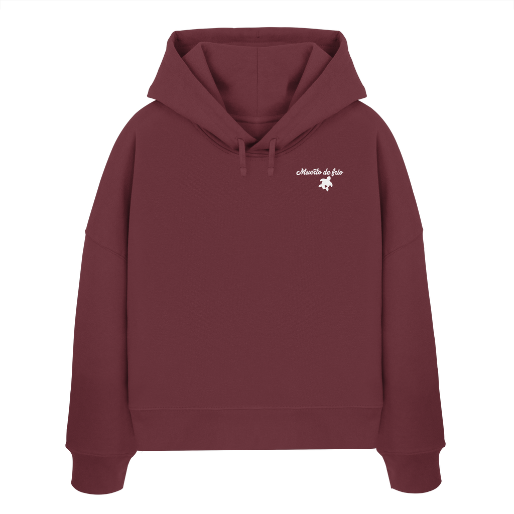 Camping Hoddie Women - Womens Organic Boxcut Hoodie