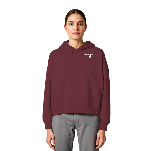 Camping Hoddie Women - Womens Organic Boxcut Hoodie