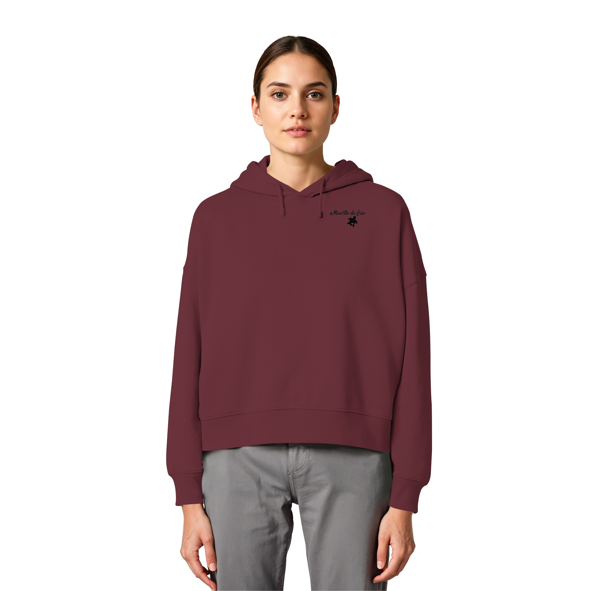 Camping Hoodie Womens Organic