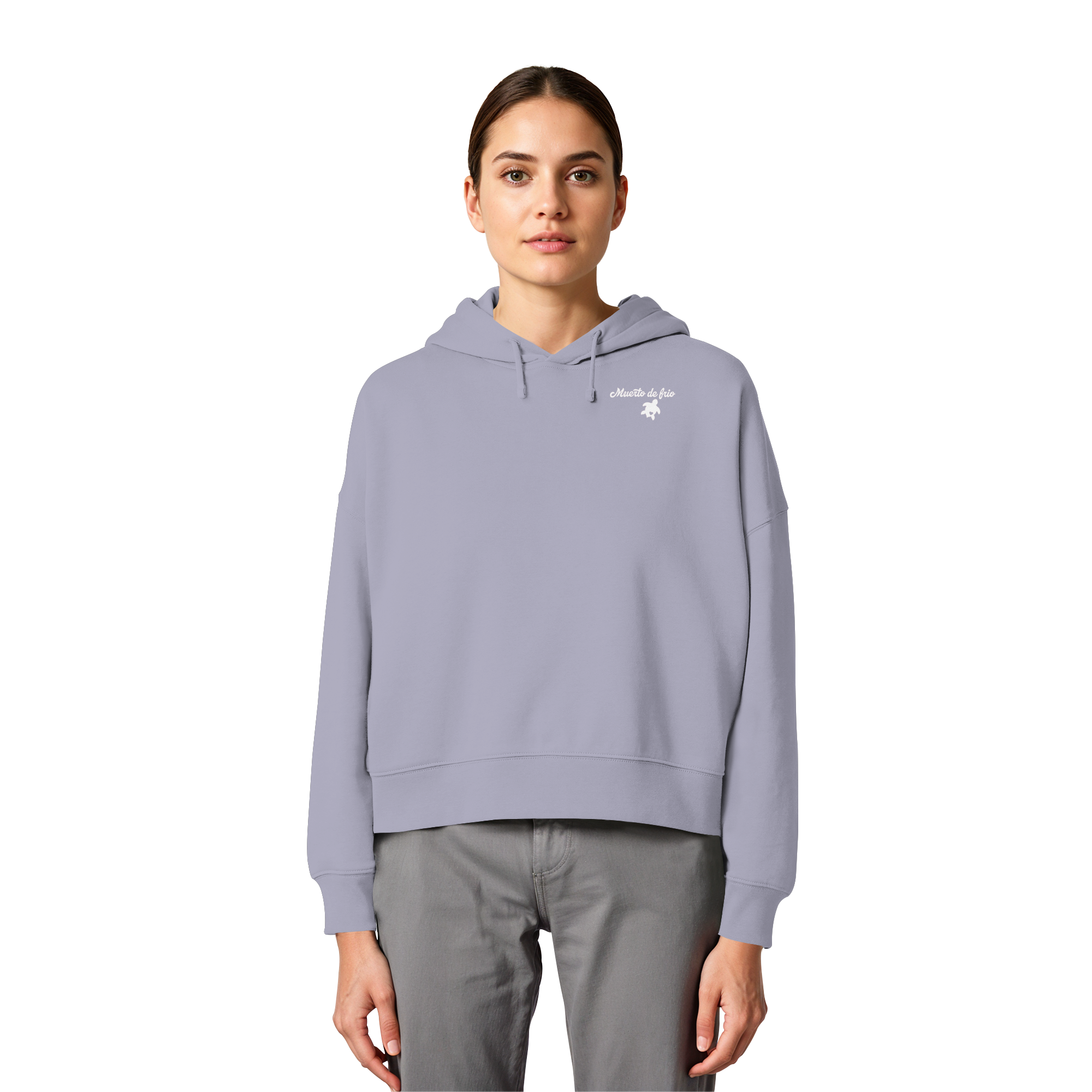 Camping Hoddie Women - Womens Organic Boxcut Hoodie