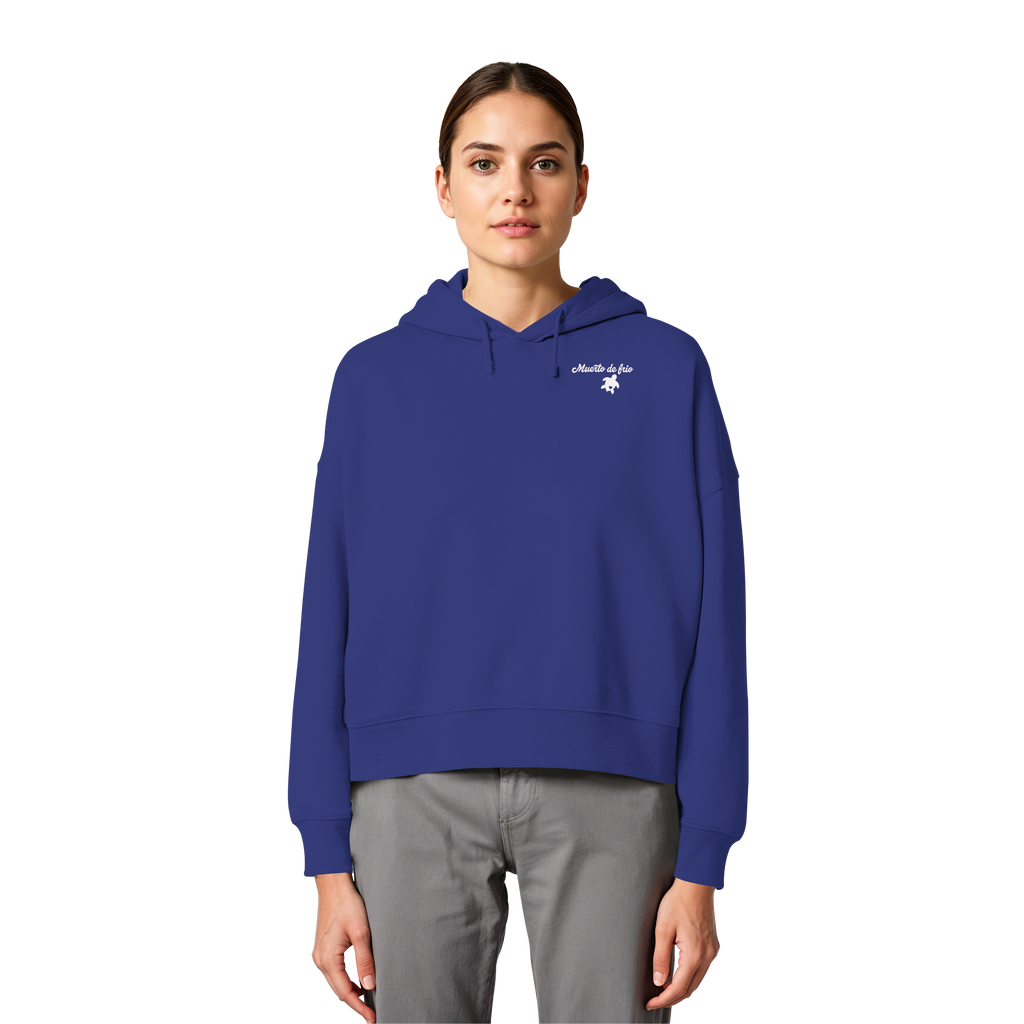 Camping Hoddie Women - Womens Organic Boxcut Hoodie
